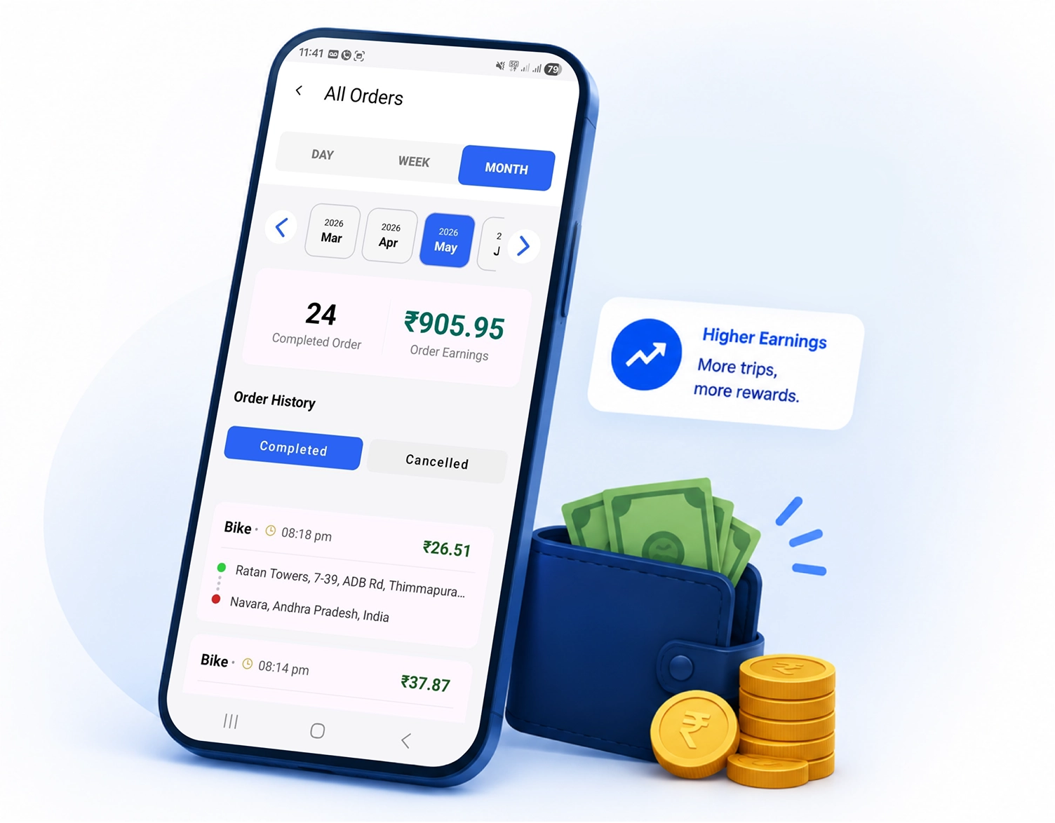 Tuktix Driver App